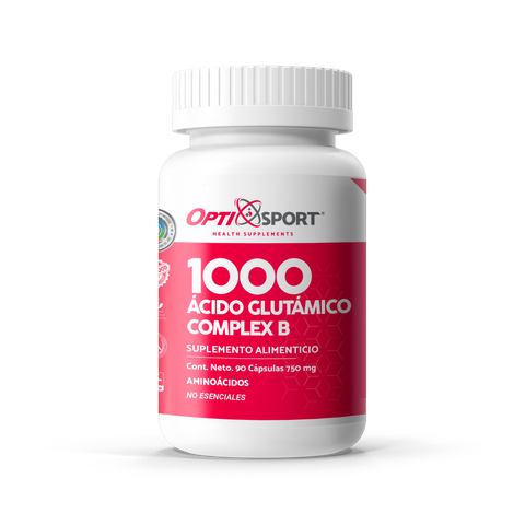 Ácido Glutámico 1000 Complex B (90 cáps)