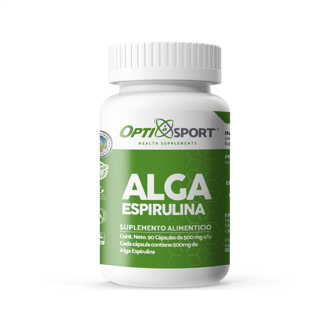 Alga Espirulina (90 cápsulas)