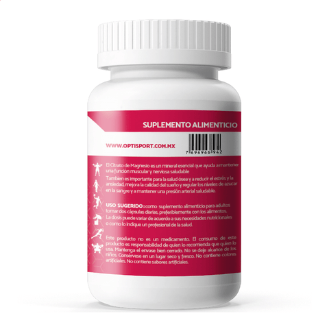 Citrato de Magnesio 420 (60 cáps)