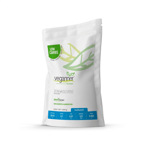 VEGANNER Proteína Vegetal (Vegana) Sabor Natural