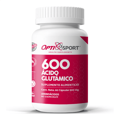Ácido Glutámico 600 (60 cáps)