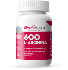 L-Arginina 600 con 60 caps.